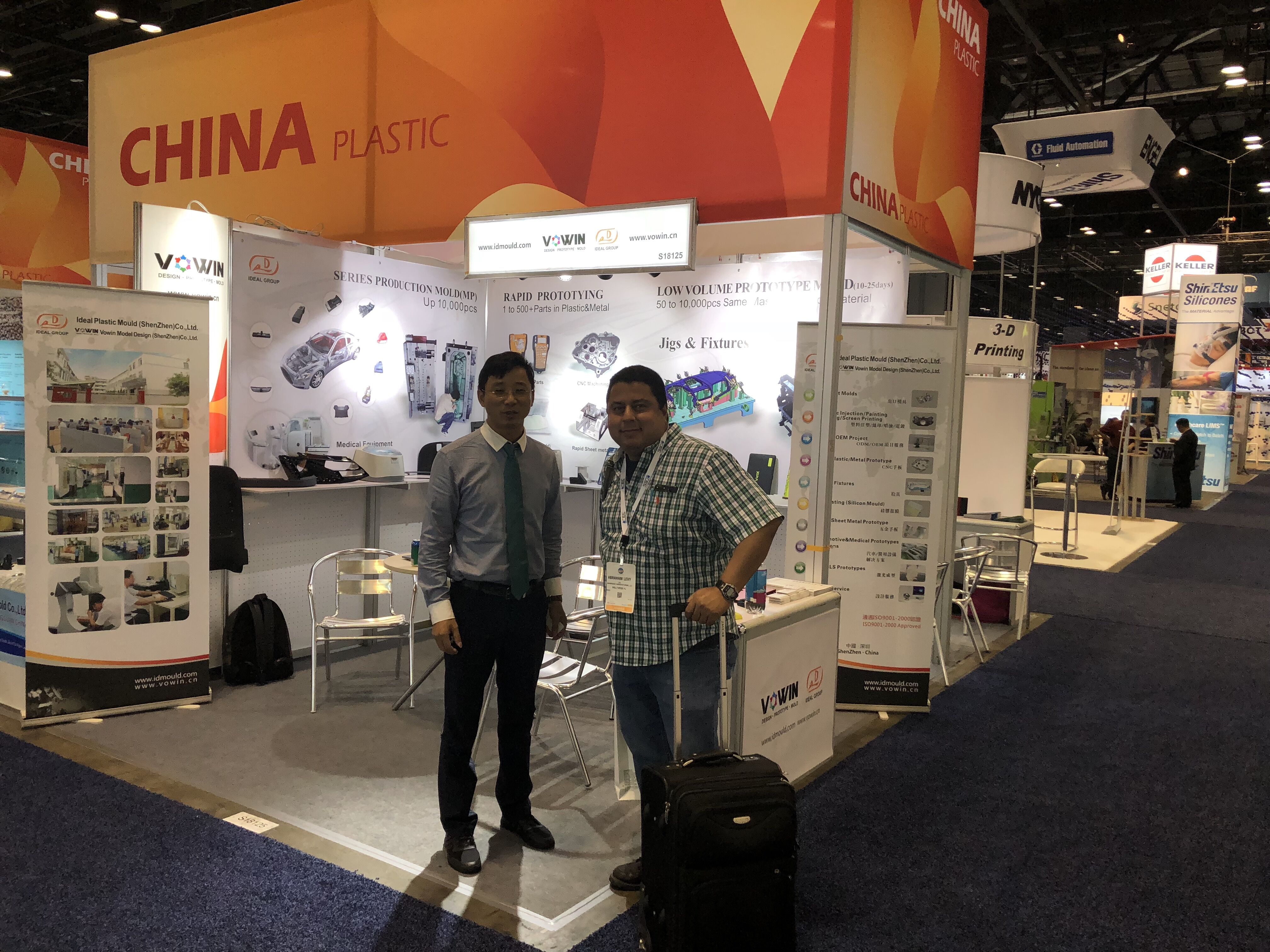 NPE Plastic injection Molding Show in USA 